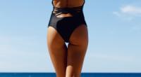 Einmal mehr präsentiert Demi Rose ihr pralles Hinterteil.
