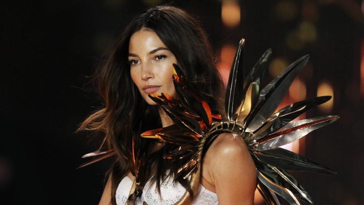 Lily Aldridge begeistert ihre Fans im Netz.