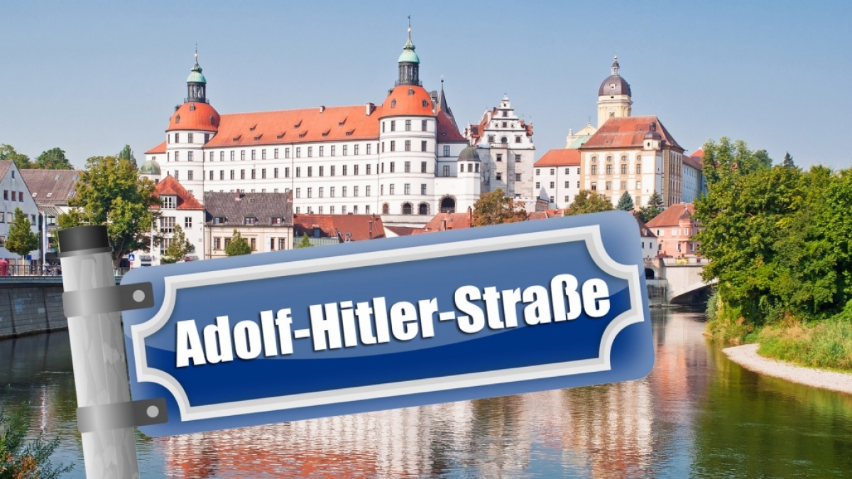 In Neuburg an der Donau gibt es seit eineinhalb Jahren eine Adolf-Hitler-Stra&szlig;e. (Foto)