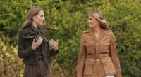 Prinzessin Kate und Melania Trump während ihres Ausflugs.