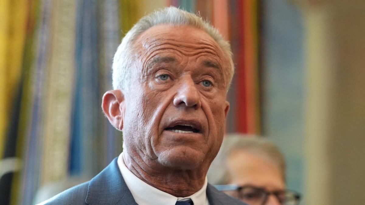 US-Gesundheitsminister Robert F. Kennedy Jr. erlebte einen peinlichen Moment im Wei&szlig;en Haus. (Foto)