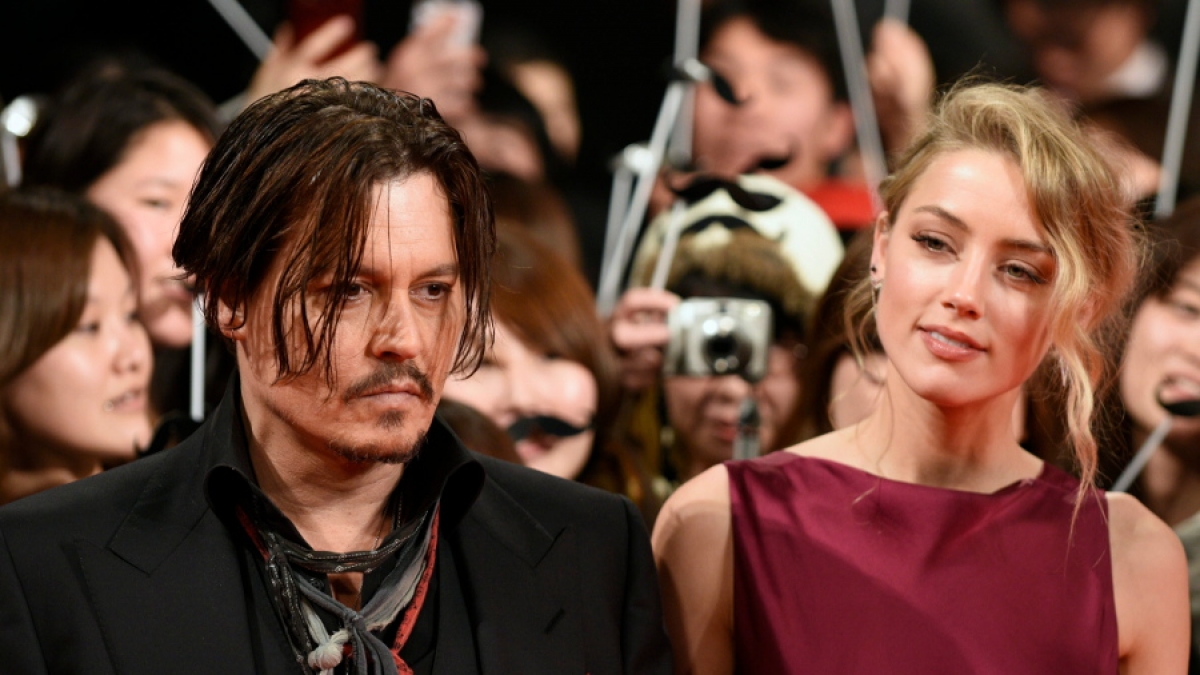 Johnny Depp und Amber Heard im Januar 2015 bei einer Filmpremiere in Tokio. (Foto)