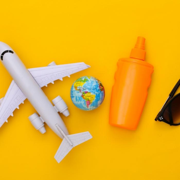 Deshalb ist Sonnencreme schon im Flugzeug ein Muss