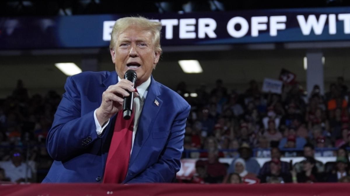 Donald Trump sieht in Nuklearwaffen die gr&ouml;&szlig;te Bedrohung f&uuml;r die Autoindustrie. (Foto)