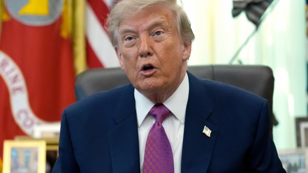 Donald Trump f&uuml;hrt einer Analyse zufolge eine Desinformationskampagne. (Foto)