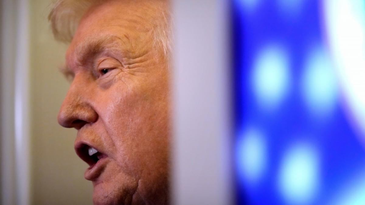 Donald Trump provoziert erneut auf Truth Social. (Foto)