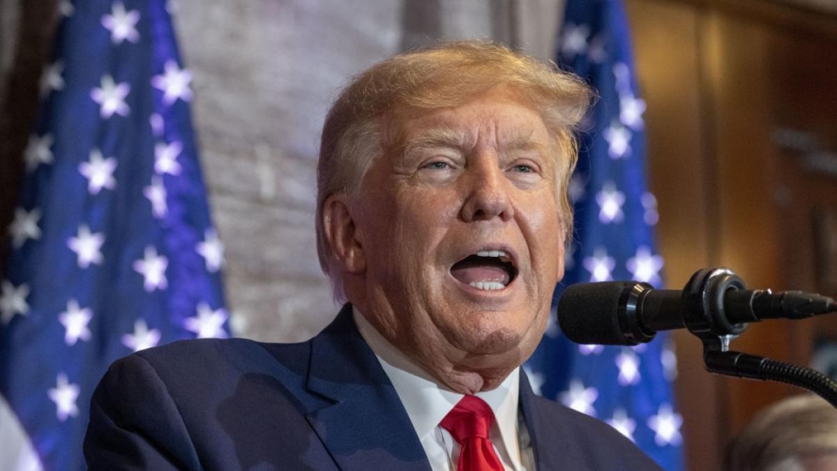 Donald Trump darf endlich wieder bei Facebook und Instagram posten. (Foto)
