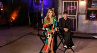 Heidi Klum mit ihrem Gast-Juror Kilian Kerner.
