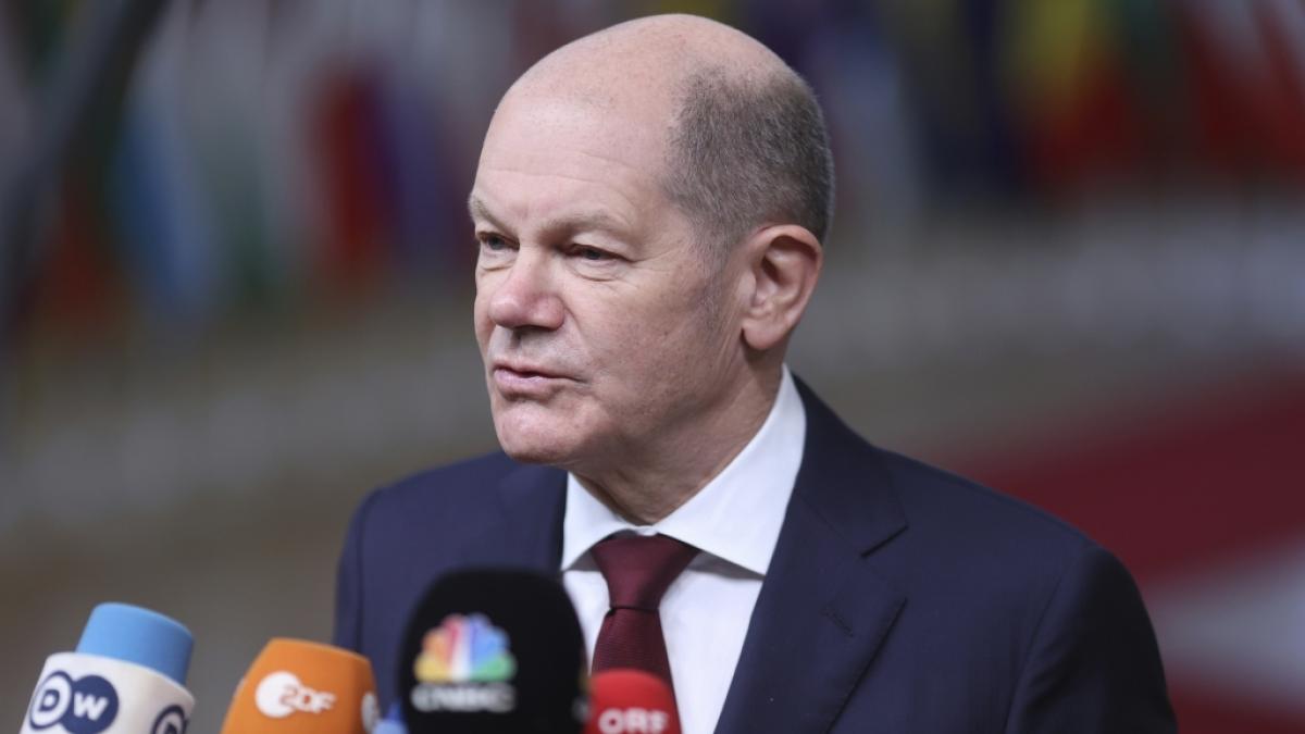 Olaf Scholz Minister kommen am Dienstag kurzfristig zusammen. (Foto)