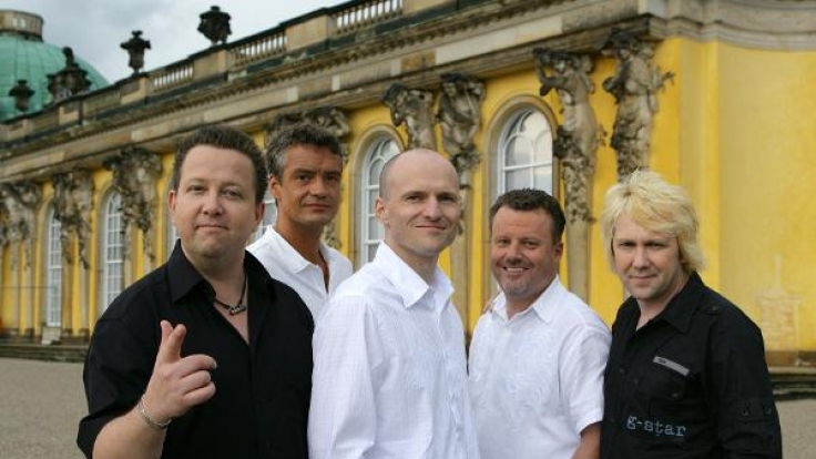 v.l.n.r.: Sebastian Krumbiegel , Jens Sembdner, Wolfgang Lenk, Henri Schmidt und Tobias Künzel von der Band