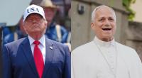 Donald Trump und Papst Leo