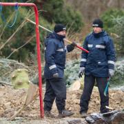Die Ermittler fanden die Körperteile des Wojciech S. im Umfeld des Foltergebäudes.