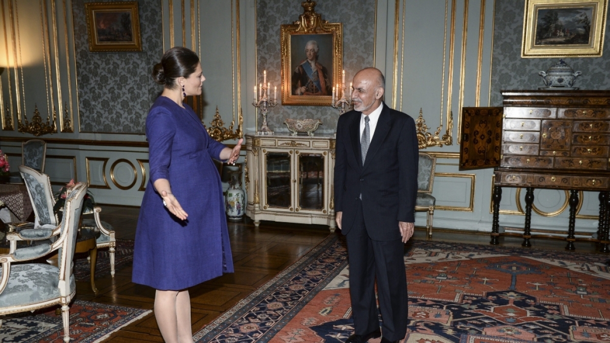 Prinzessin Victoria von Schweden im Dezember 2015. Hier war sie mit ihrem zweiten Kind, Prinz Oscar, schwanger. (Foto)