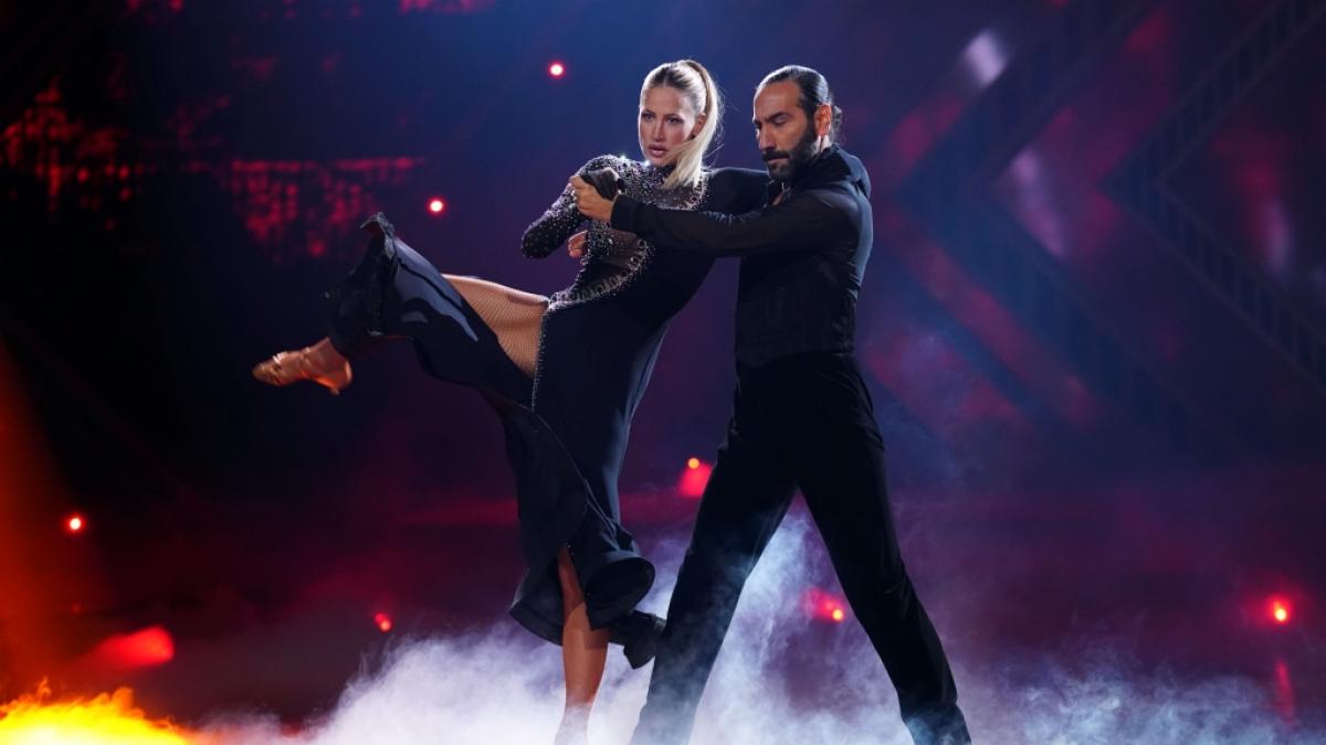 Lulu Lewe und Massimo Sinato. (Foto)