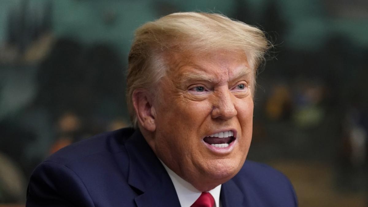 Donald Trump wird im Netz fies verspottet. (Foto)