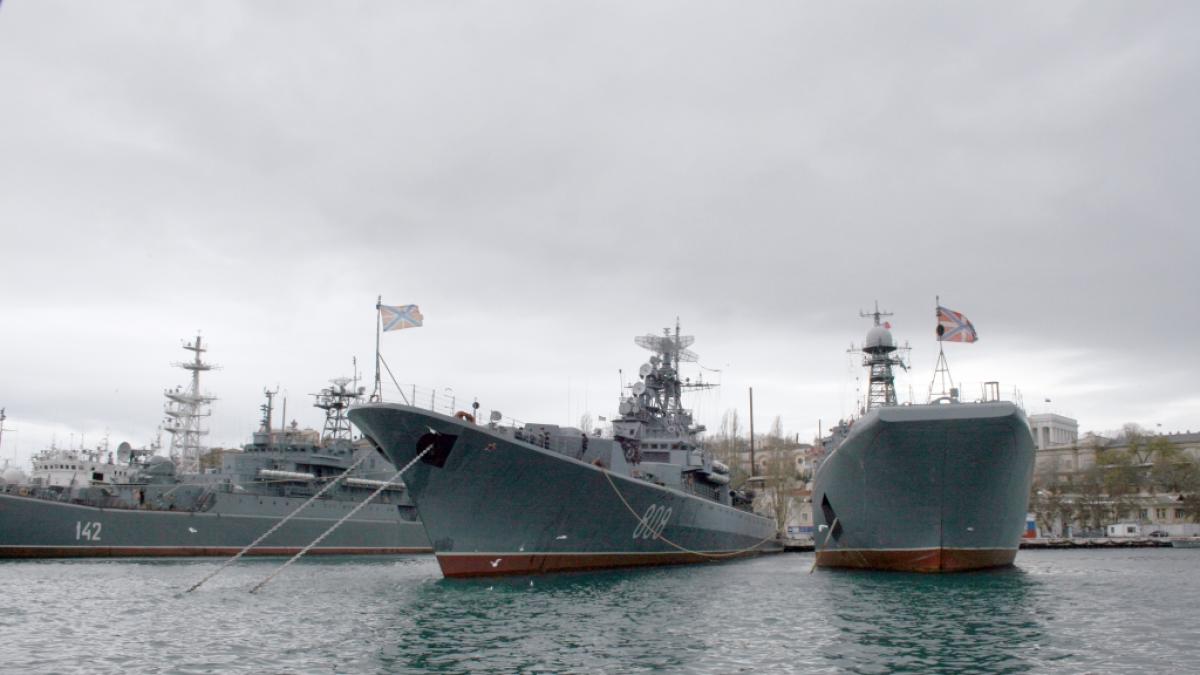 Die Ukraine hat Wladimir Putins Schwarzmeerflotte ins Visier genommen. (Foto)