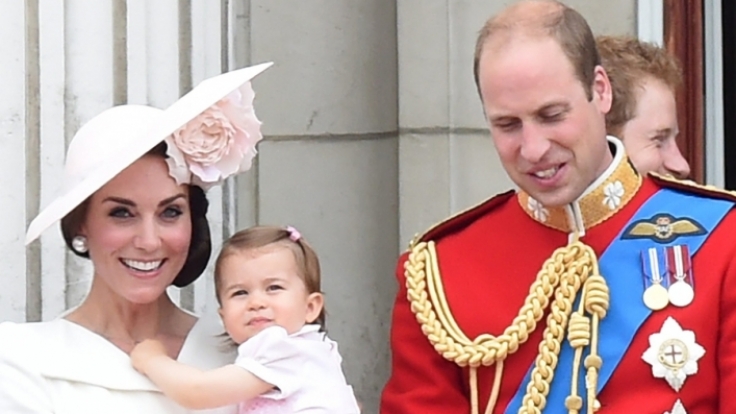 Prinz William von Großbritannien, Herzogin Catherine von Cambridge, Prinz George und Prinzessin Charlotte