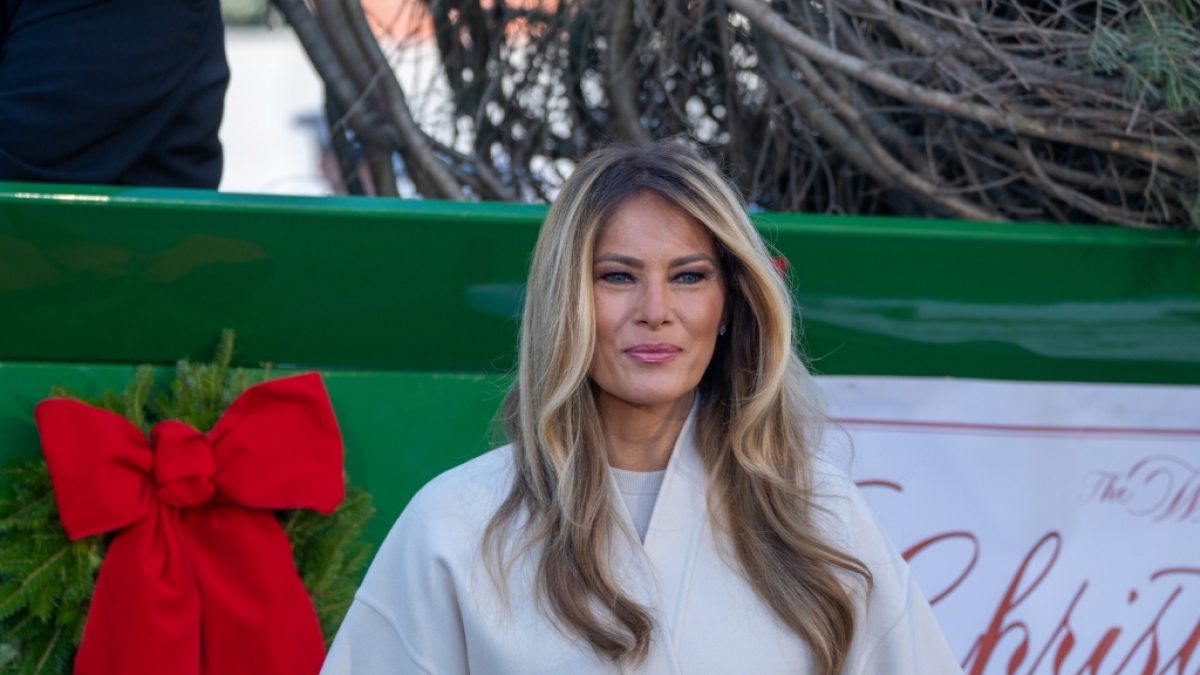 Melania Trump l&auml;utet bei Instagram schon mal den Weihnachts-Countdown ein. (Foto)