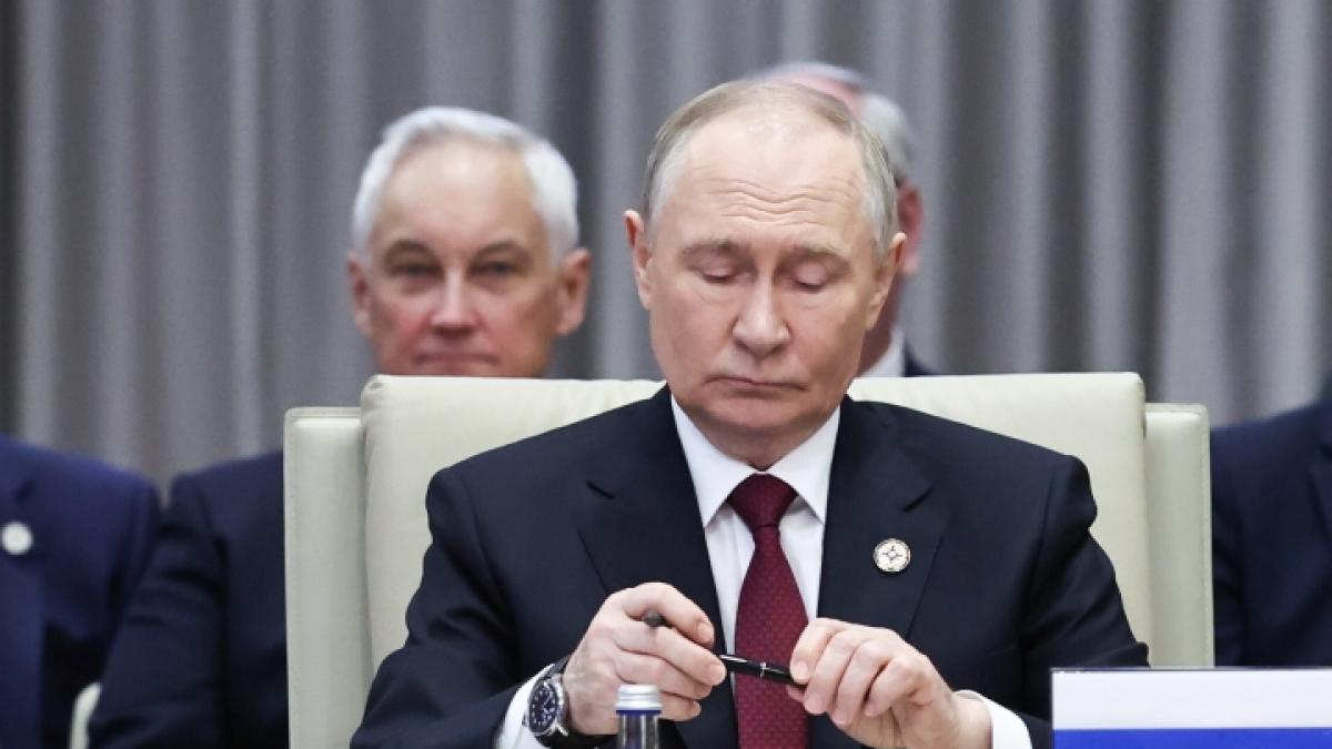 Wladimir Putin kann vorerst keine Raumfahrer ins Weltall schicken. (Foto)