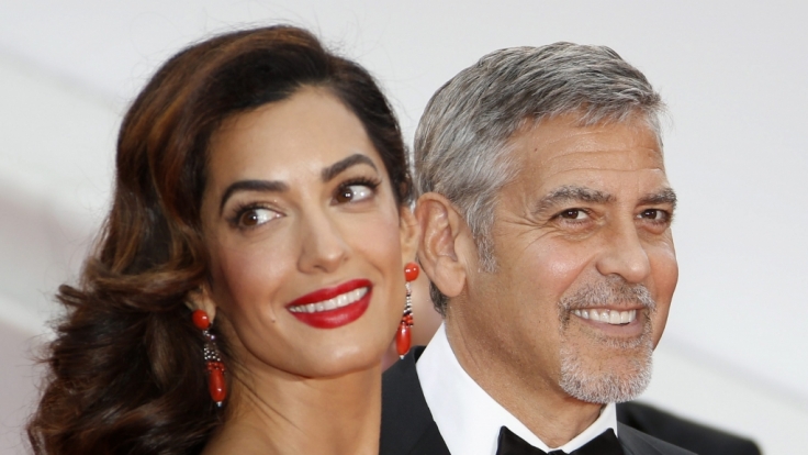 Voller Vorfreude: Amal und George Clooney werden im Sommer zum ersten Mal Eltern.