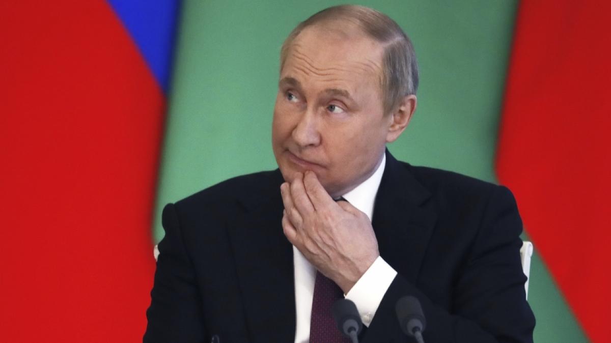 Ukraine-Soldaten haben einen Putin-St&uuml;tzpunkt in die Luft gejagt. (Foto)