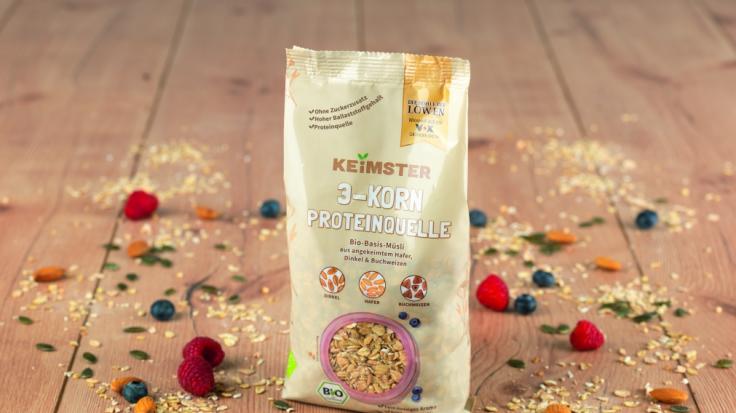 KEiMSTER Bio-Basis-Müsli mit angekeimten Getreidekörnern