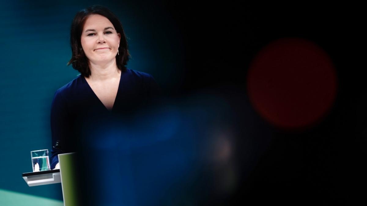 Im Netz verbreitete sich ein angebliches&nbsp; Nacktfoto von Annalena Baerbock. (Foto)