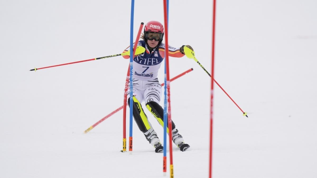 Lena D&uuml;rr fuhr zum Abschluss der Weltcup-Saison beim Slalom in Sun Valley auf einen sehr guten 2. Platz. (Foto)