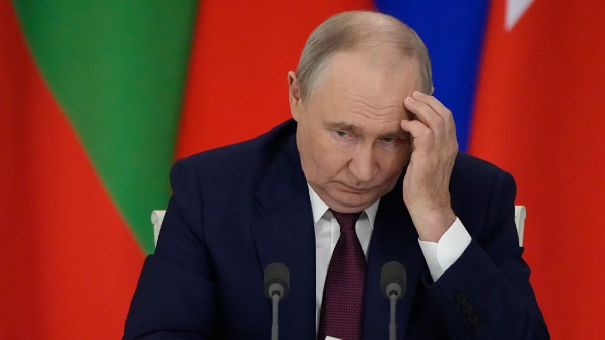 Wladimir Putin konnte weitere ukrainische Drohnenangriffe auf russisches Gebiet nicht verhindern. (Foto)