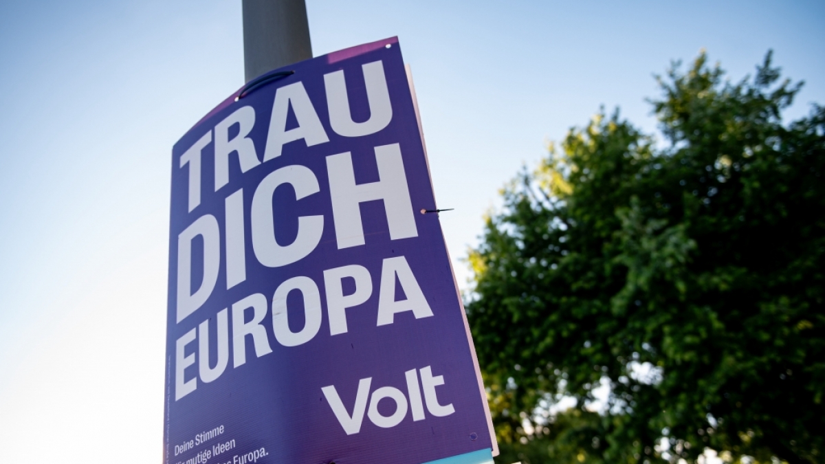Volt Deutschland erhielt eine Gro&szlig;spende &uuml;ber 35.000 Euro (Symbolbild). (Foto)