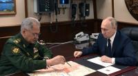 Wladimir Putin (r.) und Russlands Verteidigungsminister Sergej Schoigu bereiten offenbar die nächste Großoffensive in der Ukraine vor.