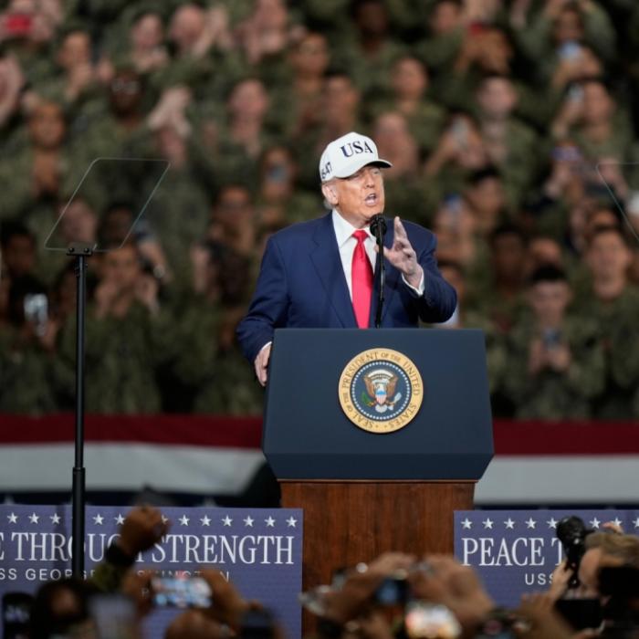 Donald Trump im Polter-Modus - hier vergisst sich der US-Präsident komplett