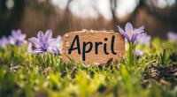 Wie wird das Wetter im April?