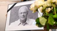 Fußballfunktionär Franz Beckenbauer wird wohl gegenüber von seinem verstorbenen Sohn Stephan beerdigt.