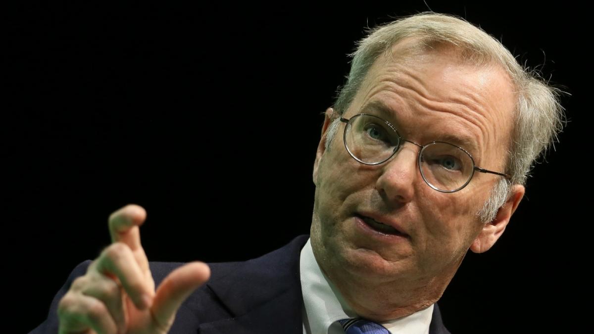 Ex-Google-Chef Eric Schmidt offenbarte in M&uuml;nchen eine d&uuml;stere Putin-Prognose. (Foto)