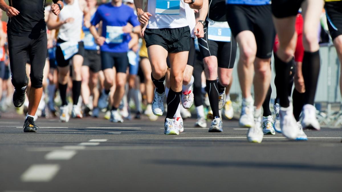 Der Mitteldeutsche Marathon findet zwischen Leipzig und Halle (Saale) statt. (Foto)