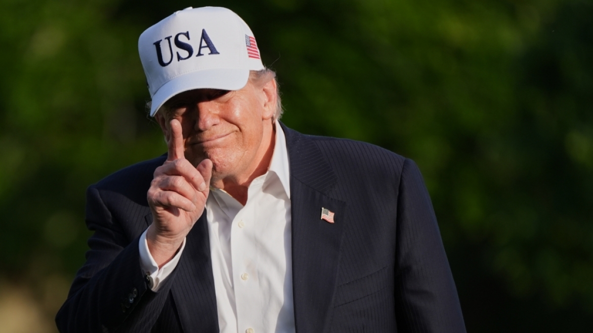 Donald Trump sorgt mit einem Alien-Foto f&uuml;r Wirbel. (Foto)