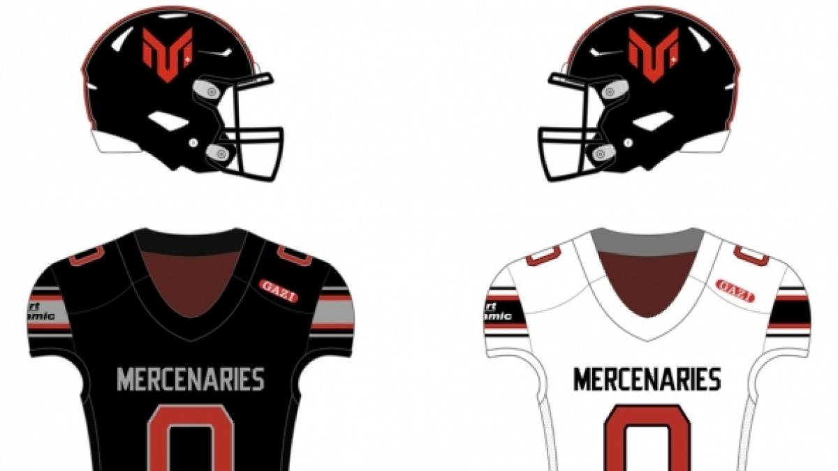 Uniform of the Helvetic Guards football team in 2024. (Foto)