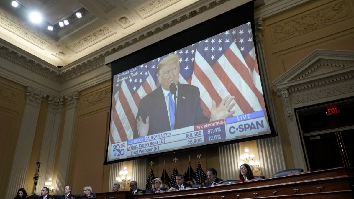 Donald Trump wurde vom US-Kongress vorgeladen. (Foto)