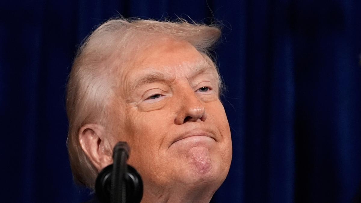 Donald Trump befeuerte eine irre Verschw&ouml;rungstheorie um die Ermordung von Melissa Hortman. (Foto)