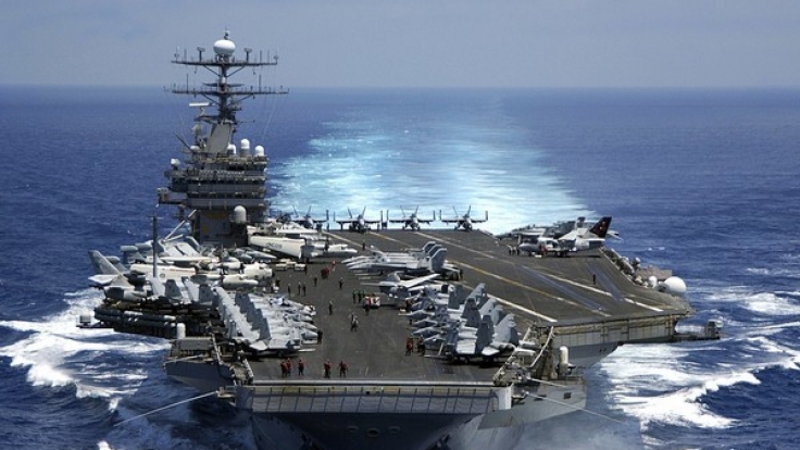 Einer der größten US amerikanischen Flugzeugträger, die USS Carl Vinson (CVN 70), ist am Samstag Richtung Korea aufgebrochen.