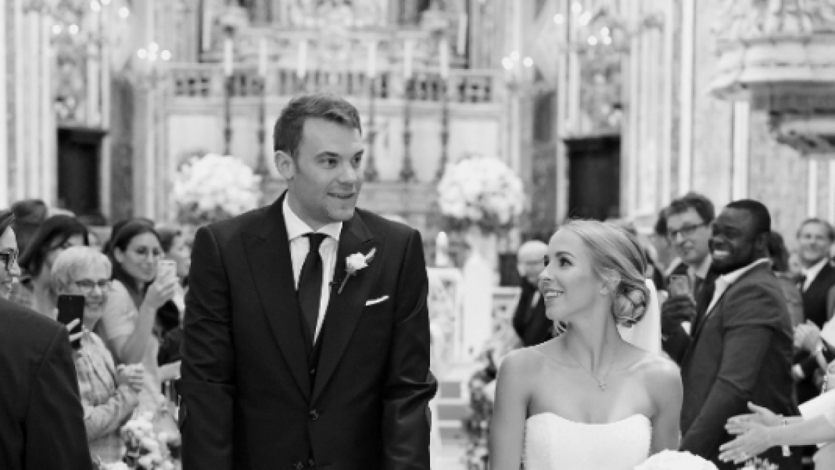 Manuel Neuer und seine Frau Nina. (Foto)