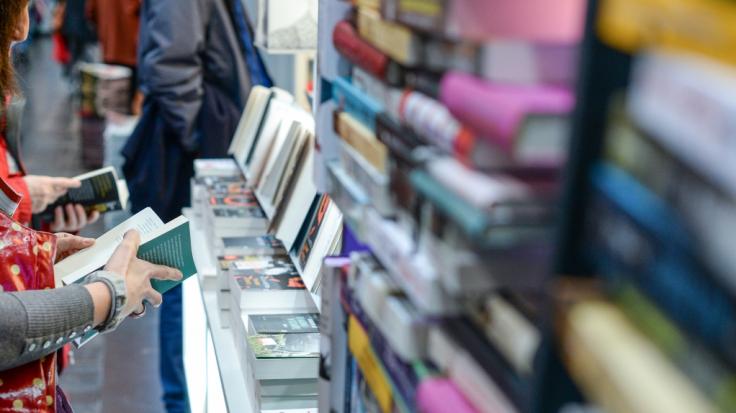 Die Regale der Leipziger Buchmesse bleiben in diesem Jahr leer.