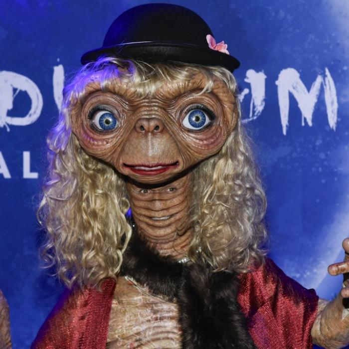 An Halloween kann sie ihre Falten nicht mehr verbergen