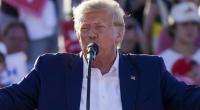 Donald Trumps Wahlkampf-Auftritt lief nur bedingt wie geplant.