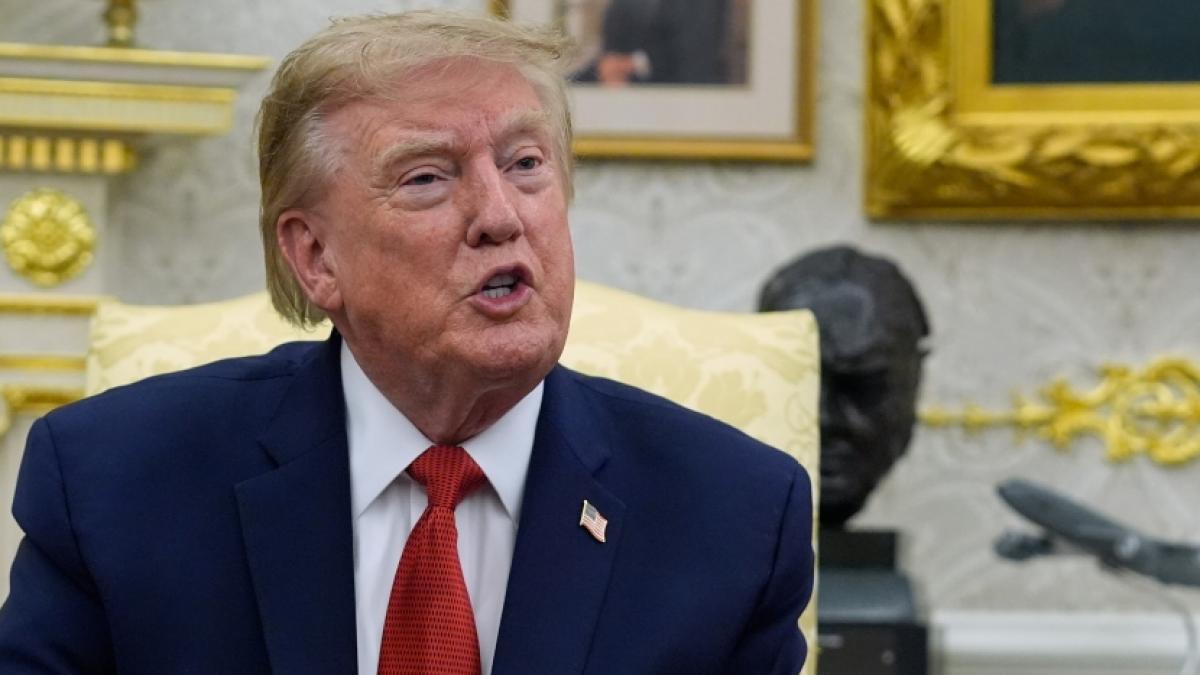 Donald Trump muss den n&auml;chsten Umfrage-R&uuml;ckschlag hinnehmen. (Foto)