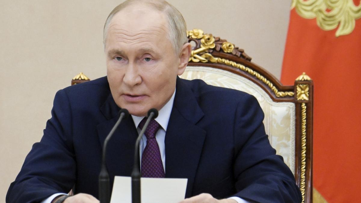 Wladimir Putin soll Ausf&uuml;hrungen seiner Getreuen zufolge eine Ausl&ouml;schung Polens in Betracht ziehen, sollten sich Angriffe gegen Russland und Belarus anzeichnen. (Foto)