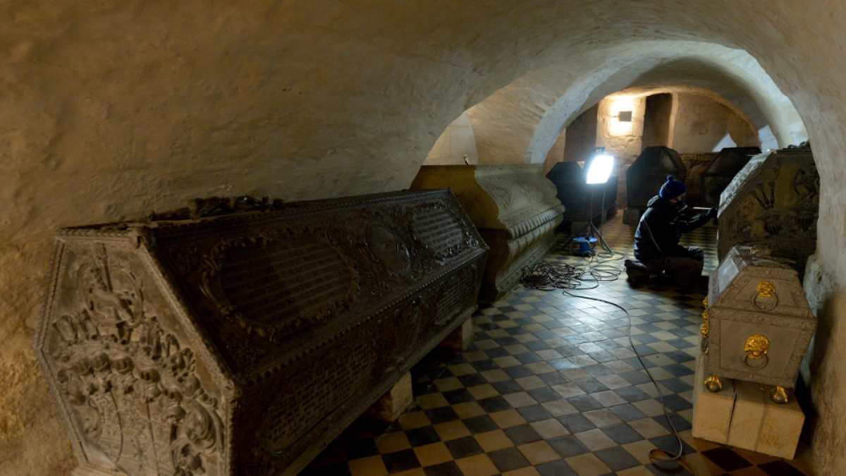 Die Wolfenb&uuml;tteler F&uuml;rstengruft: In einer &auml;hnlich aussehenden Gruft wurde Augusts Tochter Augusta Constantia Gr&auml;fin von Friesen irrt&uuml;mlich begraben. (Symbolbild) (Foto)