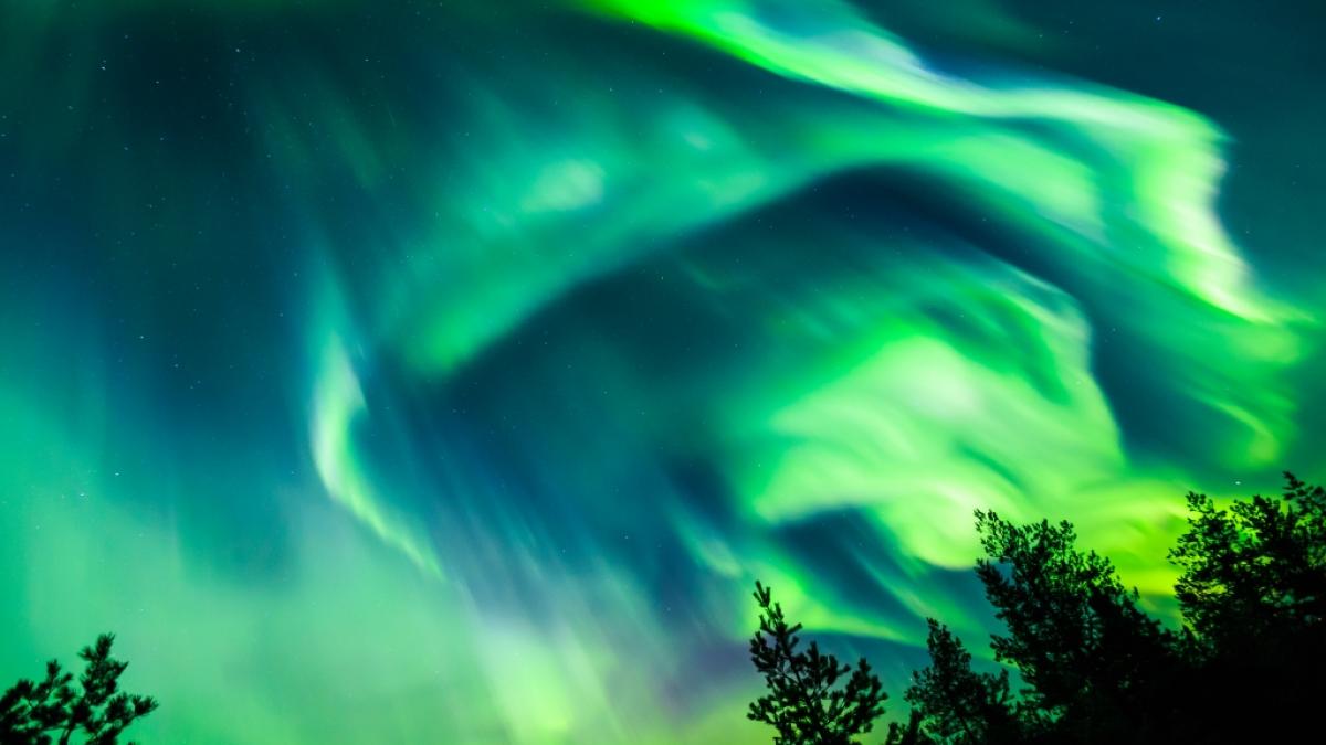 Polarlichter sind ein beeindruckendes Ph&auml;nomen. Unter bestimmten Voraussetzungen sind sie auch in Deutschland sichtbar. (Foto)