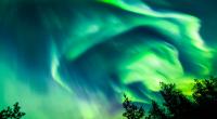 Polarlichter sind ein beeindruckendes Phänomen. Unter bestimmten Voraussetzungen sind sie auch in Deutschland sichtbar.